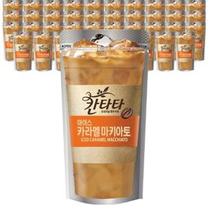 롯데칠성 칸타타 아이스 카라멜마끼야또 230ml x 40개