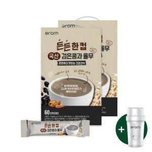 갤러리아_이롬 든든한컵 검은콩과 율무 총 120포 (18g x 60포 x 2박스) + 흔