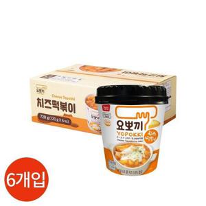 갤러리아_요뽀끼 치즈 떡볶이 120g x 6개