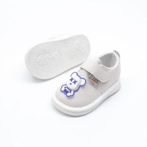 올르 곰돌이캐릭터 삑삑이 보행기화 아기걸음마신발