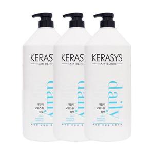 [뷰티 (기타)]케라시스 데일리 모이스춰 샴푸 1500ml (대용량) x3