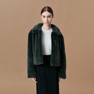 [정가 199,000원][유로모피]스텐카라 페이크 퍼 자켓