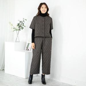 엄마옷 누빔 생활한복 조끼바지세트 KD516162 중년여성의류/60대/70대/마담/빅사이즈/할머니옷