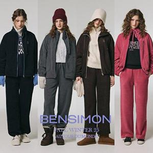 [벤시몽]25FW 여성 더블 소프트 기모 셋업