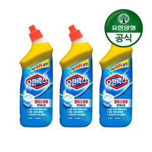 갤러리아_[유한양행]유한락스 변기청소용 플러스 세제 785g 3개