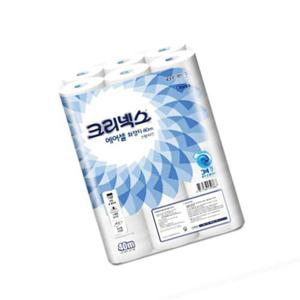 화장지 40m 24롤 물에녹는 엠보싱화장지 두루마리 (WFHM7MO)