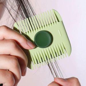 셀프 헤어 커팅빗 휴대용 앞머리 컷팅빗 다듬기 미용 가위 (WFJ8OGX)