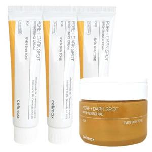 셀리맥스 기미잡티관리 크림 35ml 3개+모공관리 패드 80매 1박스