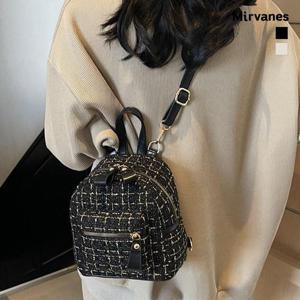 미르바네스 트위드 포인트 데일리 미니백팩