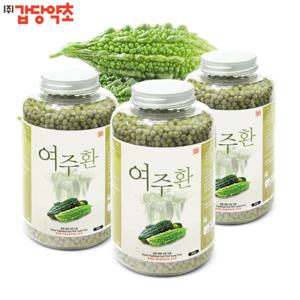 [갑당약초] 국내산 여주환 400g X 3병 구성 (3~4개월분 비터멜론)