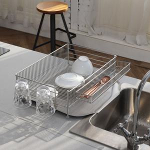 주방수납 건조대 올스텐 식기건조대 1단