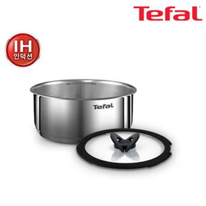 [간편!테팔!] IH 매직핸즈 스텐 냄비 16cm+유리뚜껑 16cm