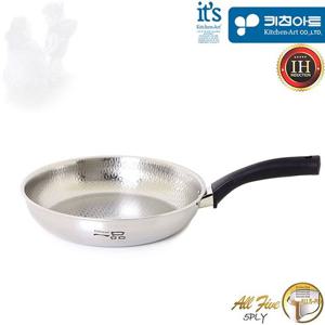 [KichenArt] 키친아트 일품 통오중 인덕션IH 엠보 스텐후라이팬 26cm
