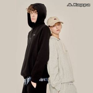 ★텐텐★[카파] 기모 후드 풀오버 유니 4컬러 택1
