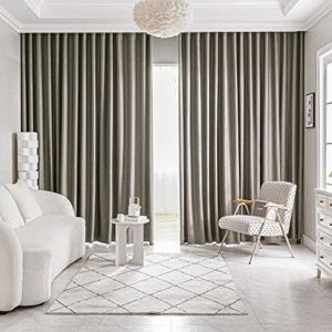 [지나송]형상기억 레일형 암막커튼(레일 별도) 특대형