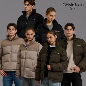 ★텐텐★ [캘빈클라인 스포츠] 25FW 미들 다운 패딩 유니 3컬러 택1