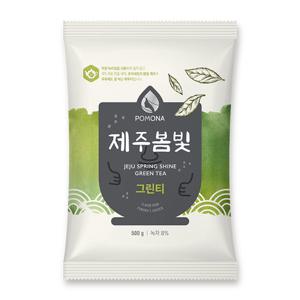 [포모나] 제주봄빛 그린티 파우더 500g