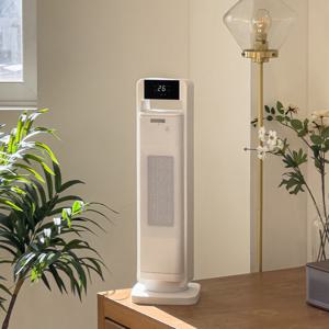 [5%쿠폰][시크릿특가 I 클래파] 가정용 리모컨 전기히터 타워 온풍기 CPH-339W