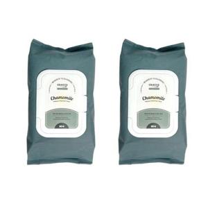 [HYIJDWJW_4B]일회용 클렌징티슈 메이크업티슈 80매 2개