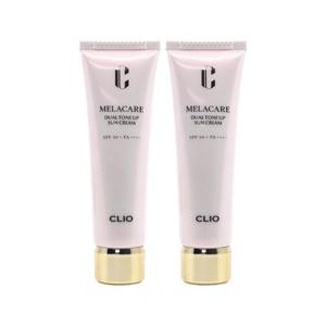 [클리오][홈쇼핑 최신상] 클리오 멜라케어 듀얼 톤업 선크림 40ml 2개