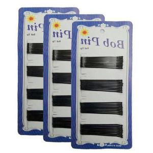 [에이치플러스몰]검정 머리 헤어 실핀 실삔 세트