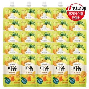 갤러리아_빙그레 따옴 트위스트 귤파인애플 24개 /아이스크림/스무디