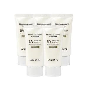 [에이지투웨니스]에이지20s 에센셜 워터 핏 선크림 50ml 5개