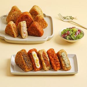 [다신샵] 1.5배 커진 점보 현미 주먹밥 150g 5가지맛 10팩+10팩 / 국내산현미 저당 식단관리