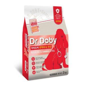 닥터도비 면역과 눈 건강 2kg 강아지 사료 (WFINRC3)