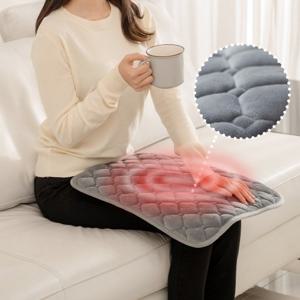 ★초초초특가1+1★  비타그램 USB 양면 극세사 휴대용 1인 온열방석 엉뜨쿠션 1+1