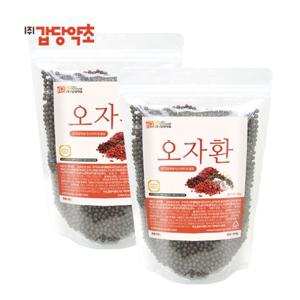 [갑당약초] 오자환 600g X 2팩 구성 총1200g (오미자,구기자,산수유,복분자,토사자)