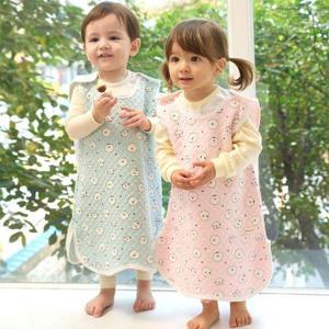 [삐까부]유아 아동 아기 겨울 수면조끼 티단추 누빔롱 댕냥이 누빔 롱 조끼