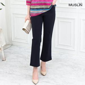 엄마옷 아이스 부츠컷 밴딩 바지 PN105241 중년여성의류/60대/70대/마담/빅사이즈/할머니옷