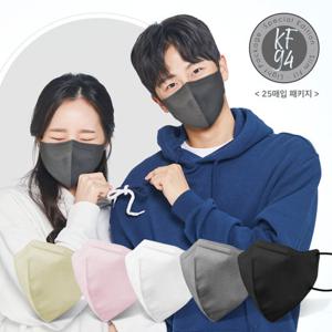 kf 94 마스크 새부리형 (컬러 골라담기/대형) 50매 (25매입*2팩) 국산 미세먼지 일회용 마스크