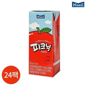 갤러리아_매일 피크닉 사과 200ml x 24팩