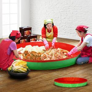 주방소품 김장매트 120cm 다용도 비닐 김장철 다라 대야 김치