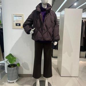 갤러리아_갤러리아백화점(안지크70%)구스숏패딩 방방한보드라운패딩(AH4