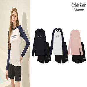 [CK퍼포먼스] 24SS 여성 래쉬가드 셋업 2종
