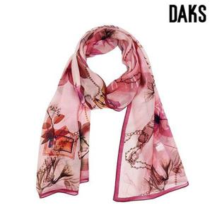 갤러리아_[닥스] 울 실크 스카프 (D) FKO005O (케이스,쇼핑백 포함)