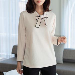 [데드라](~110size)러블렌리본블라우스티 TBB6128_DC