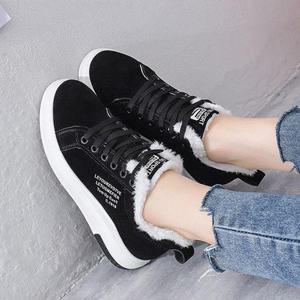 털안감 여성 225-245mm 겨울 하이탑 운동화 스니커즈 털스니커즈 HWFG1TTT