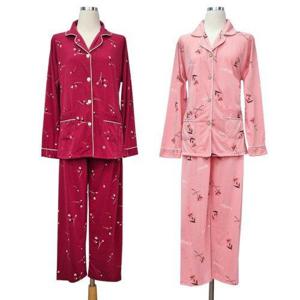 플로랄 잠옷상하세트 중년여성의류 엄마옷선물 여자홈웨어 할머니 파자마바지 이지웨어