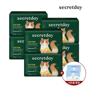 ★한정 초핫딜 SAP FREE 시크릿데이 코튼 슈퍼롱 오버나이트 8PX6팩+슬림핏 중형 2PX2팩 증정