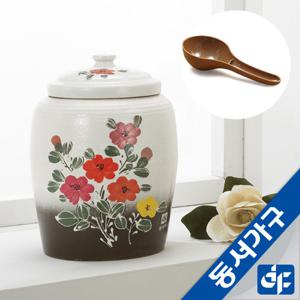 동서가구 투톤 여주산 황토 쌀독 (12kg) DF904357