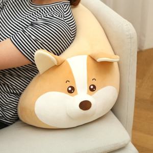 [쇼파 쿠션]웰시코기 60cm 어린이 유아 캐릭터 장난감 대형 바디필로우 꿀잠 수면 베개