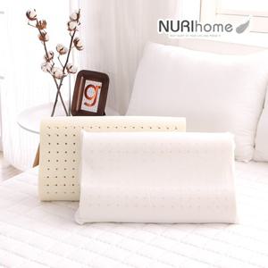 천연 성인 라텍스 굴곡형 베개 대 L 40x60 수면 경추