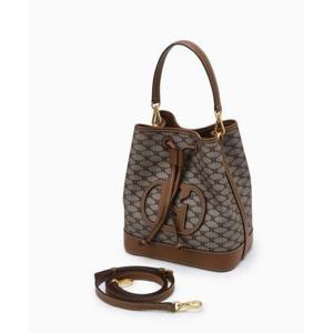 갤러리아_헤지스핸드백 H 레더 시그니처 패턴 버킷백 HIBA3E113K2