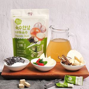 [푸르젠 코인육수] 육수한알 야채육수(3g*30알) 3팩