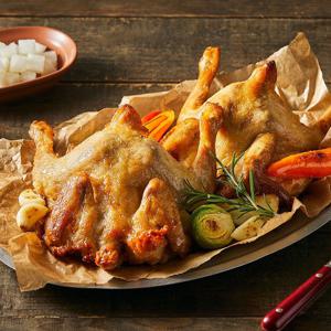 하림 옛날통닭 720g 1봉+양념치킨 600g 1봉