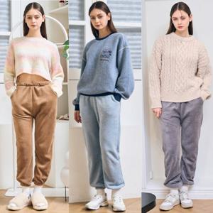 [시노코] 융털 수면 밴딩 바지